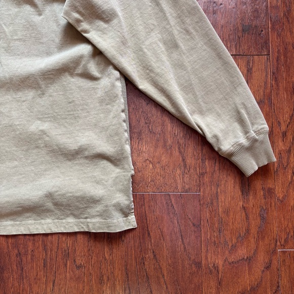 Urban Outfitters Olive Waffle Pocket Tee | Unisex M - Picture 7 of 8